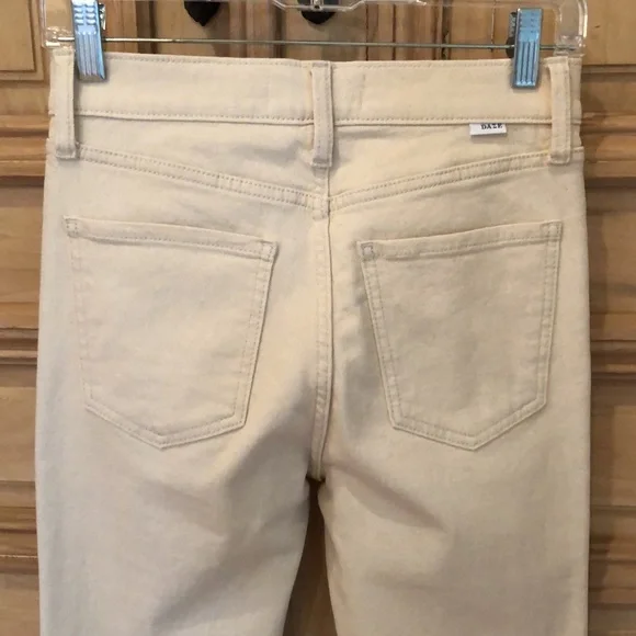 NAZP Women's High Rise Jeans - Cream - Picture 5 of 6